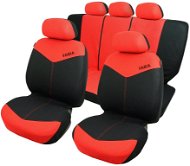 CAPPA Car seat covers DG Fabia black/red - Autós üléshuzat