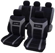 CAPPA Car seat covers ENERGY Octavia black/grey - Car Seat Covers