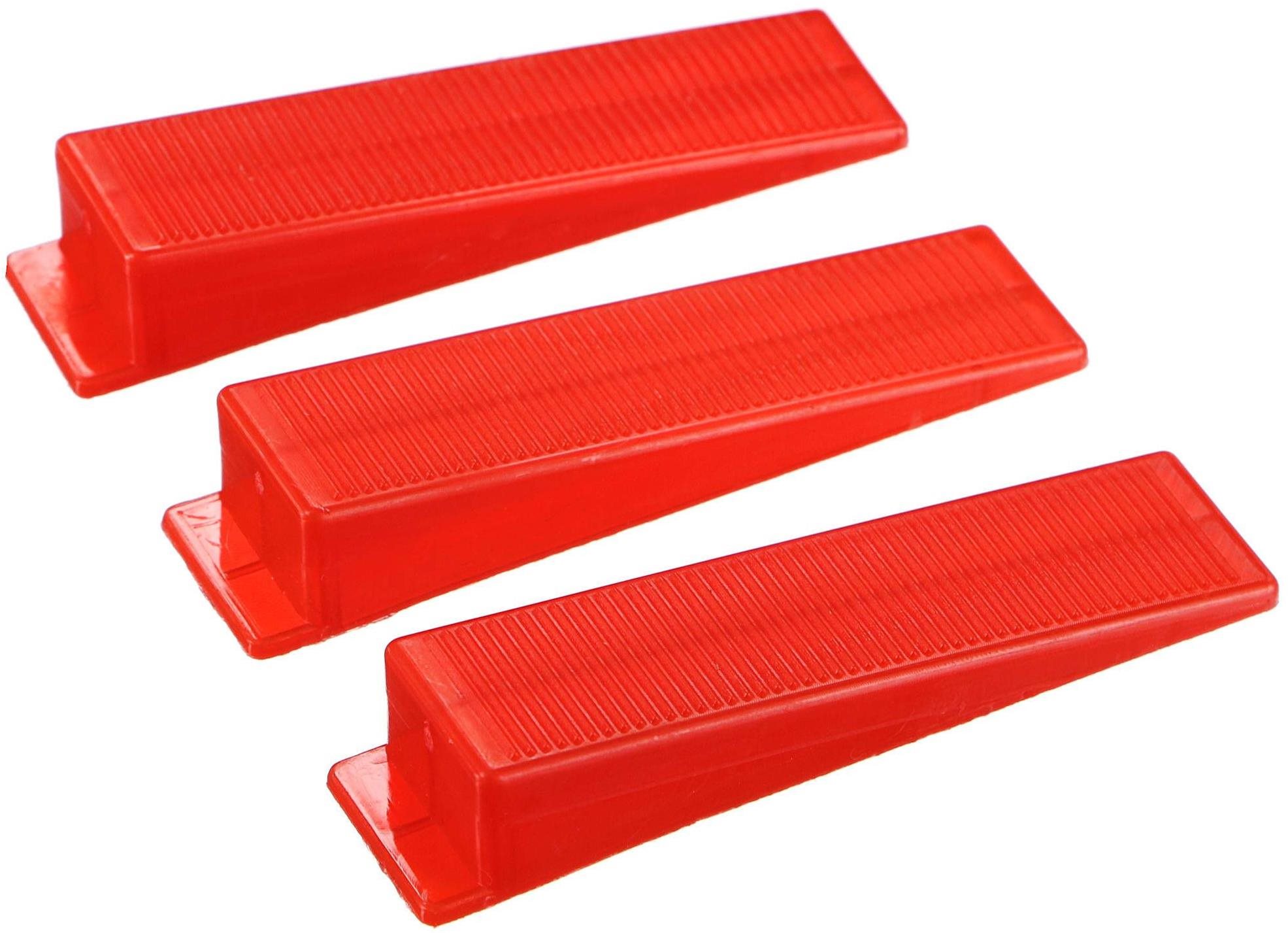 SIXTOL Szintező ék készlet LEVEL SYSTEM WEDGE 100db