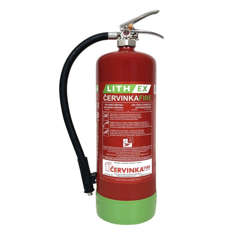 Lith EX Aerosol hitelesített tűzoltó készülék, 6l