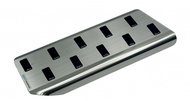Alu-Frost Footrest - stainless steel, Mitsubishi Space Star II 5door. Facelift - Foot Support
