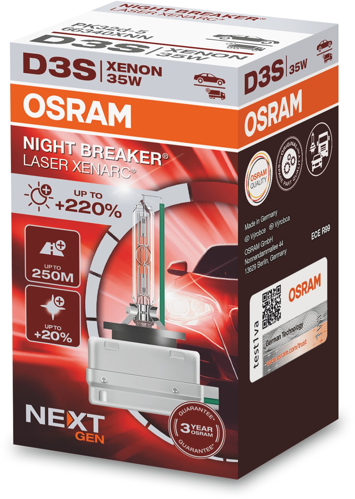 Osram Xenarc D3S Night Breaker Laser Next Gen 220 Xenonov V bojka osram-xenarc-d3s-night-breaker-laser-next-gen-220-xenonov-v-bojka