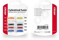 AMIO sada kulatých pojistek (sada 10 ks) - Car Fuses