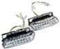 COMPASS Daytime running lights RL hom. 18LED 10cm on/off 12/24V - Daytime running light