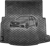 ACI MERCEDES-BENZ W213"E" 16- rubber boot liner with illustration of a sedan - Boot Tray