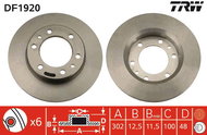 TRW Brake disc DF1920 set of 2 - Brake Disc
