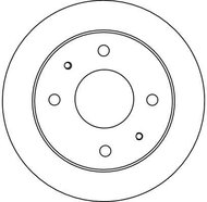 TRW Brake disc DF4132 set of 2 - Brake Disc