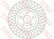 TRW Brake disc DF6522 set of 2 - Brake Disc