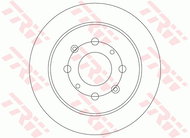 TRW Brake disc DF6673 set of 2 - Brake Disc