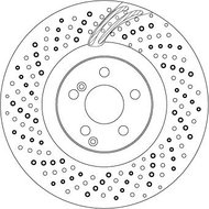 TRW Brake Disc DF6862S set of 2 - Brake Disc