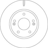 TRW Brake disc DF6936 set of 2 - Brake Disc