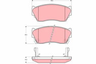 TRW Brake Pads GDB1012 - Brake Pads