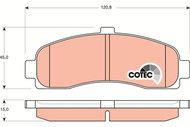 TRW Brake Pads GDB1059 - Brake Pads