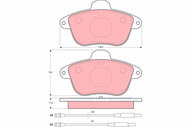 TRW Brake Pads GDB1085 - Brake Pads