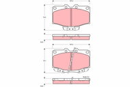 TRW Brake Pads GDB1133 - Brake Pads