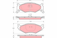 TRW Brake Pads GDB1157 - Brake Pads