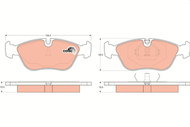TRW Brake Pads GDB1159 - Brake Pads