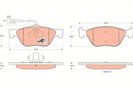 TRW Brake Pads GDB1212 - Brake Pads