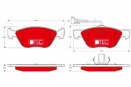 TRW Brake Pads GDB1212DTE - Brake Pads
