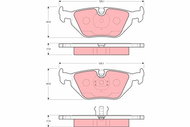 TRW Brake Pads GDB1343 - Brake Pads
