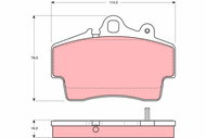 TRW Brake Pads GDB1394 - Brake Pads