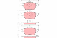 TRW Brake Pads GDB1429 - Brake Pads