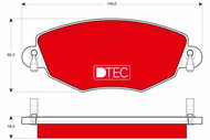TRW Brake Pads GDB1434DTE - Brake Pads