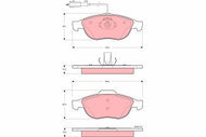 TRW Brake Pads GDB1441 - Brake Pads