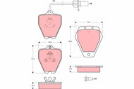 TRW Brake Pads GDB1451 - Brake Pads