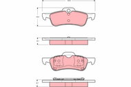 TRW Brake Pads GDB1477 - Brake Pads