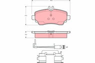 TRW Brake Pads GDB1480 - Brake Pads