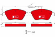 TRW Brake Pads GDB1482DTE - Brake Pads