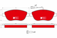 TRW Brake Pads GDB1483DTE - Brake Pads