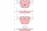 TRW Brake Pads GDB1499 - Brake Pads