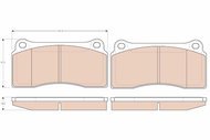 TRW Brake Pads GDB1536 - Brake Pads