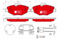 TRW Brake Pads GDB1542DTE - Brake Pads