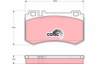 TRW Brake Pads GDB1544 - Brake Pads