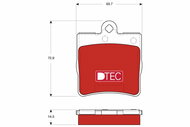 TRW Brake Pads GDB1545DTE - Brake Pads
