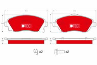 TRW Brake Pads GDB1570DTE - Brake Pads