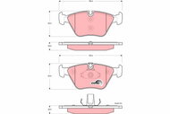 TRW Brake Pads GDB1577 - Brake Pads