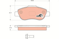TRW Brake Pads GDB1589 - Brake Pads