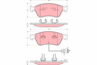 TRW Brake Pads GDB1598 - Brake Pads