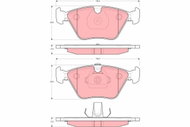 TRW Brake Pads GDB1619 - Brake Pads
