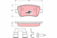 TRW Brake Pads GDB1637 - Brake Pads