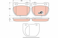 TRW Brake Pads GDB1666 - Brake Pads