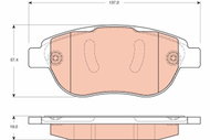 TRW Brake Pads GDB1669 - Brake Pads