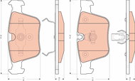 TRW Brake Pads GDB1675 - Brake Pads