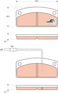 TRW Brake Pads GDB1679 - Brake Pads