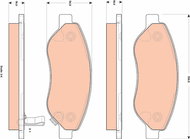 TRW Brake Pads GDB1713 - Brake Pads