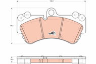TRW Brake Pads GDB1720 - Brake Pads